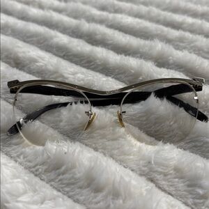 Bausch & Lomb B&L Vintage Aluminum 1/10 12k Gold Fill Cat Eye Eyeglasses